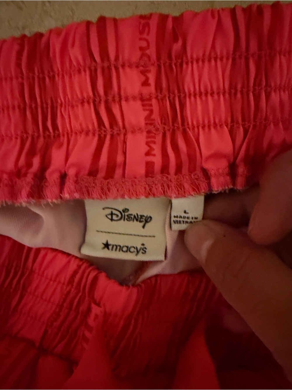Disney Hot Pink Striped Ruffle Pajama Set - Picture 7 of 14